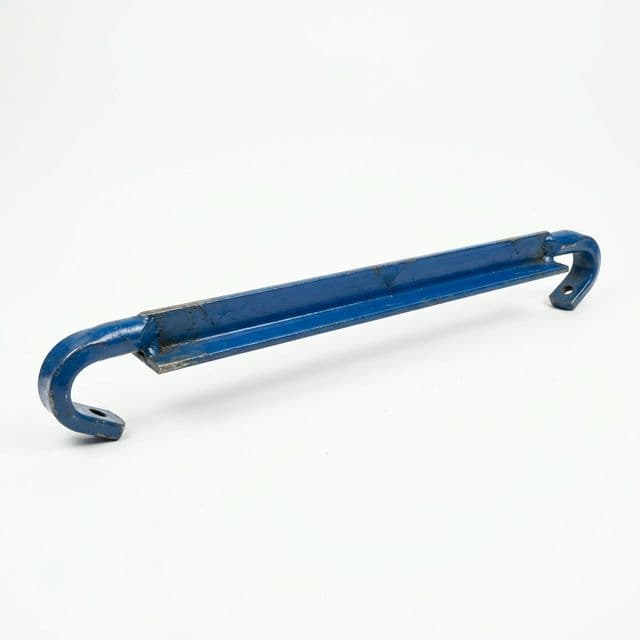 Blue painted kwikstage scaffold tie bar accessory